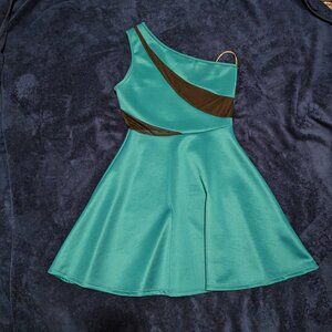 Charlotte Russe one-shoulder mini dress size medium
